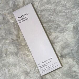 NWB Mixsoon Natural Bean Lip Mask Balm